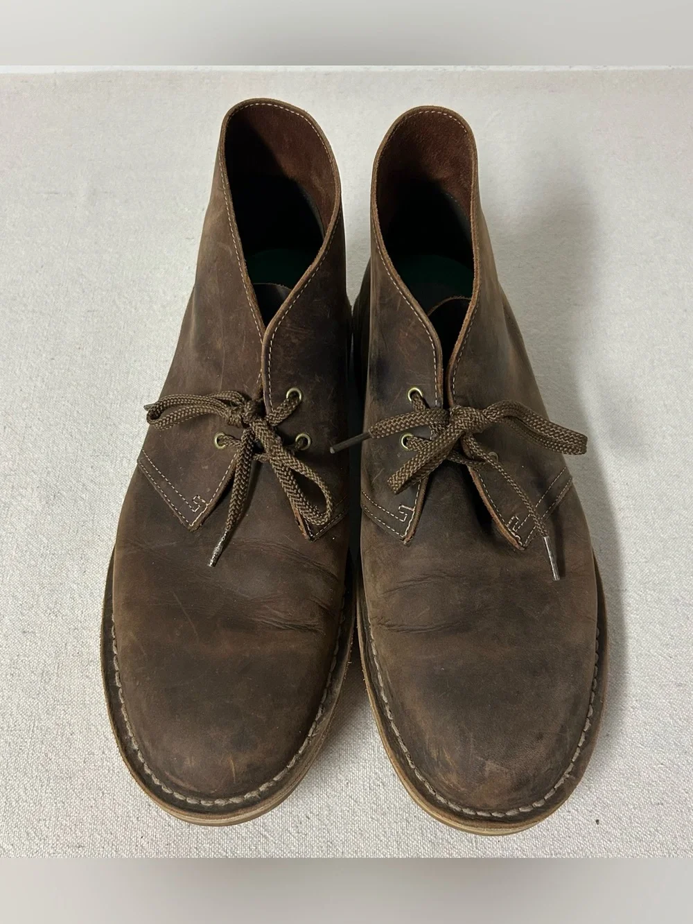 Clarks Collection Desert Chukka Boots Men’s 12M Brown Leather